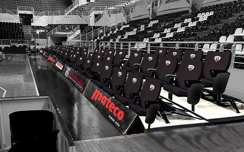 PAOK Court seats new