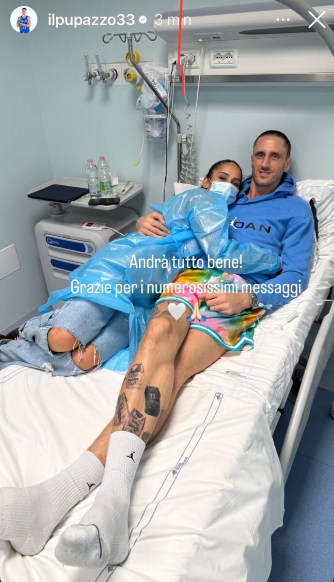 Ο Ακίλε Πολονάρα συγκλονίζει μέσα από το νοσοκομείο, έχοντας διαγνωστεί polonaraa