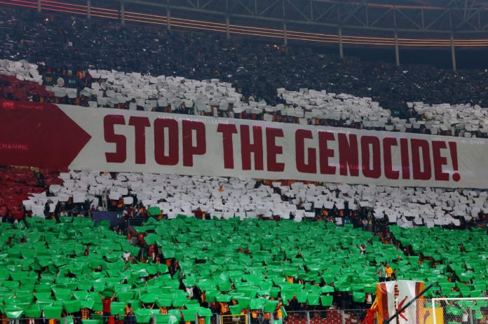 Champions League: Κορεό υπέρ της Παλαιστίνης στο Γαλατάσαραϊ Soccer Football - UEFA Champions League - Galatasaray v Bodo