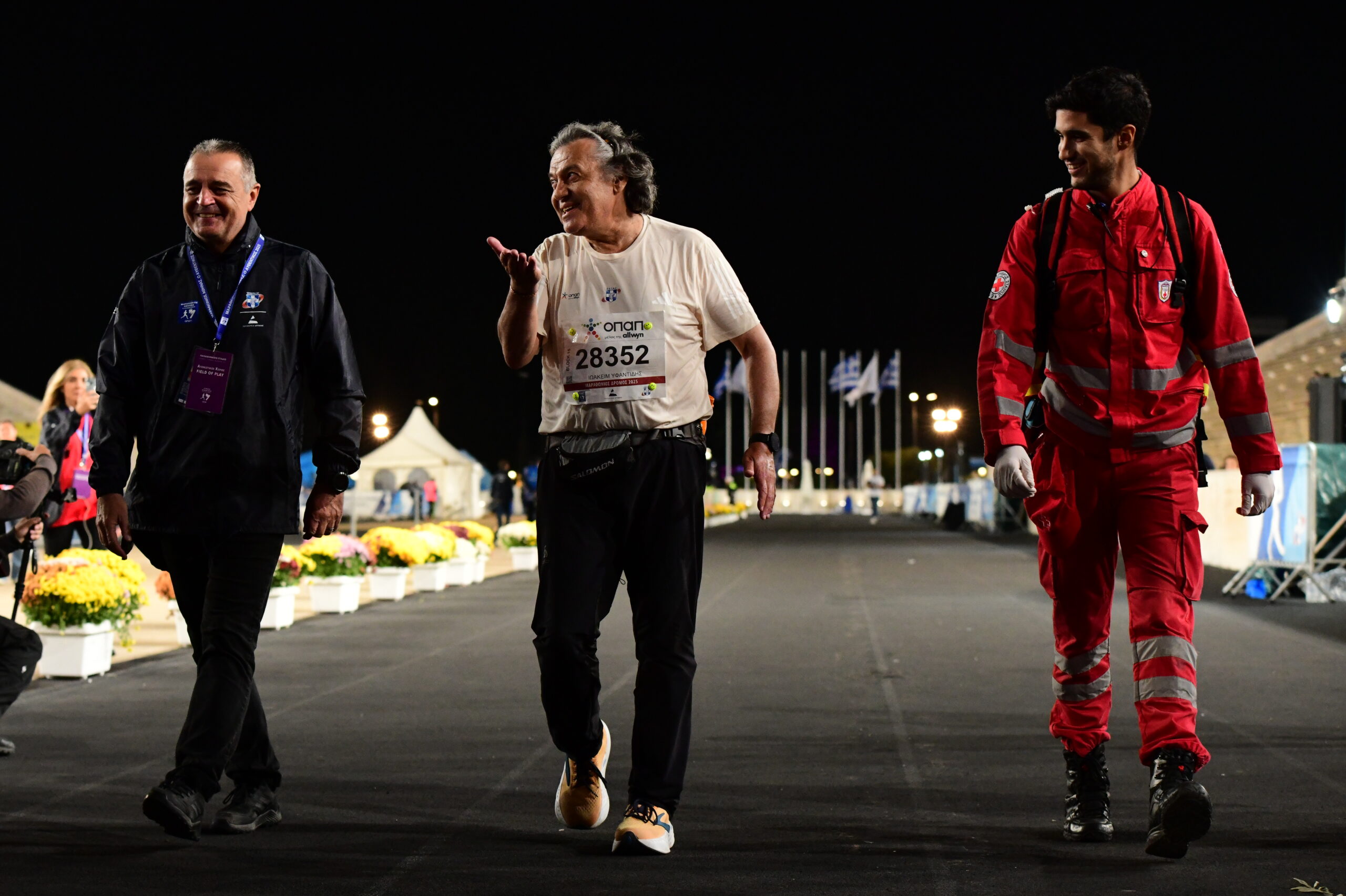 Ιωακείμ Υφαντίδης, ο τελευταίος δρομέας του Μαραθωνίου που τερμάτισε