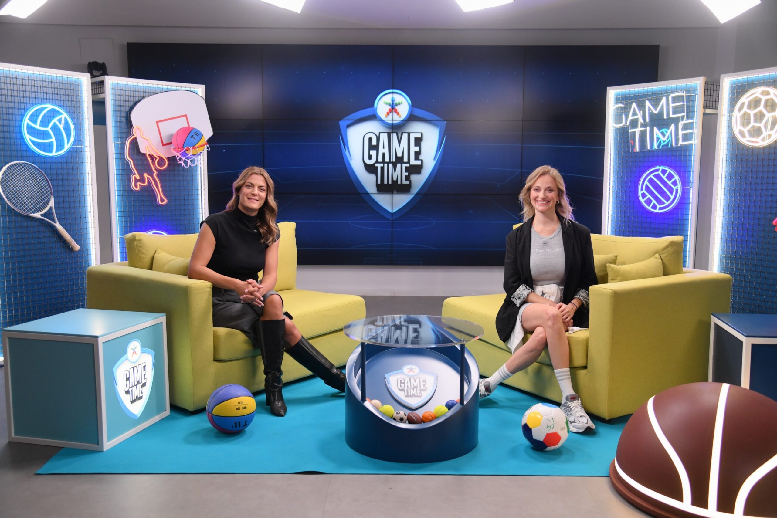 Η Λένα Δροσάκη στο OPAP Game Time