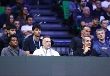 Ο Κυριακός Μητσοτάκης στο Telecom Center Athens για τον αγώνα του Νόβακ Τζόκοβιτς στο Hellenic Championship HELLENIC CHAMPIONSHIP ATP 250