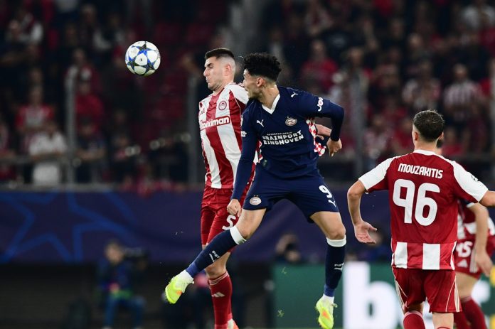 Ολυμπιακός – Αϊντχόφεν 1-1 τελικό: Οι Ολλανδοί ισοφάρισαν στις καθυστερήσεις