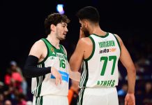 Παρτιζάν: Χωρίς Οσμάν και Γιούρτσεβεν οι «πράσινοι» Οσμάν και Γιούρτσεβεν σε αγώνα του Παναθηναϊκού (KLODIAN LATO