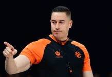 Οι διαιτητές του παιχνιδιού της 14ης αγωνιστικής της Euroleague Ντιφαλά