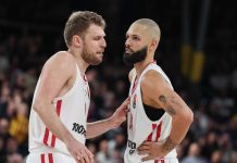 Αναντολού Εφές – Ολυμπιακός live για την 24η αγωνιστική της Euroleague Βεζένκοφ και Φουρνιέ κόντρα στην Μπαρτσελόνα