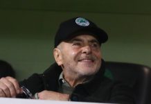 Ο Γιάννης Αλαφούζος στην προπόνηση του Παναθηναϊκού πριν το παιχνίδι με τον Ατρόμητο SUPERLEAGUE 2025-2026