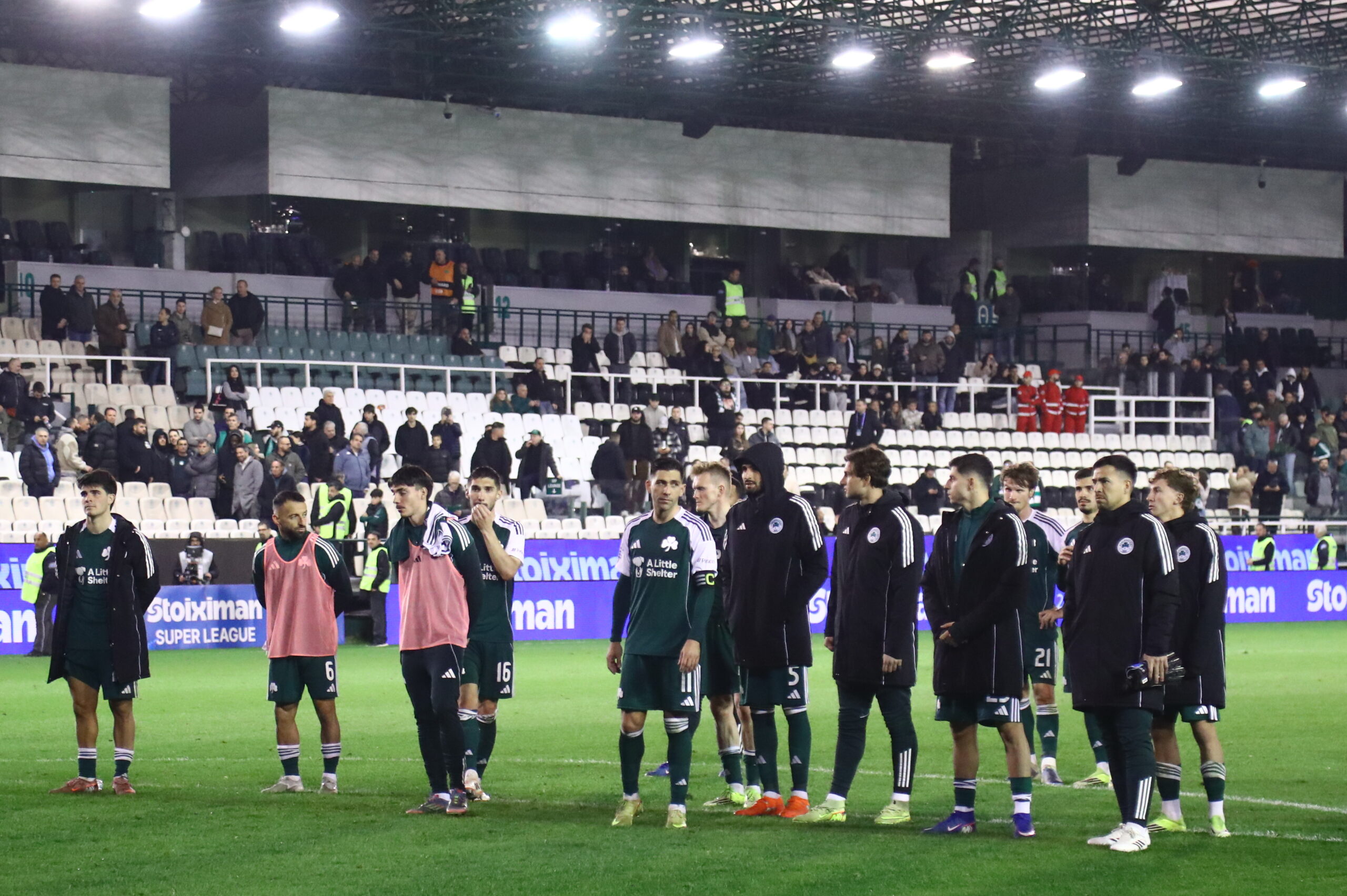 Οι παίκτες του Παναθηναϊκού