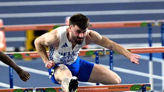 Άτυχος ο Ρούμτσιος στα 60μ. εμπόδια στο παγκόσμιο πρωτάθλημα κλειστού Ο Χρήστος Ρούμτσιος