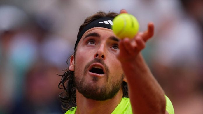 Ο Στέφανος Τσιτσιπάς (ΦΩΤΟ REUTERS