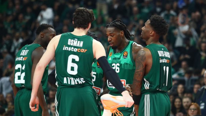 Οι παίκτες του Παναθηναϊκού