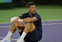 Ο Νόβακ Τζόκοβιτς αποσύρθηκε από το Miami Open ΦΩΤΟ Credit: Jayne Kamin-Oncea-Imagn Images