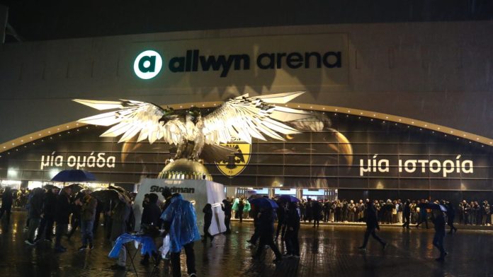 Το μήνυμα της ΑΕΚ ενόψει Τσέλιε: «Έτοιμοι;» Το γήπεδο της ΑΕΚ