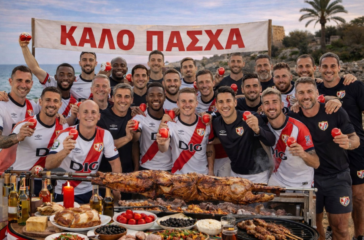 Ανάρτηση του συνδέσμου της Ράγιο Βαγεκάνο στην Ελλάδα με άρωμα... πάσχα