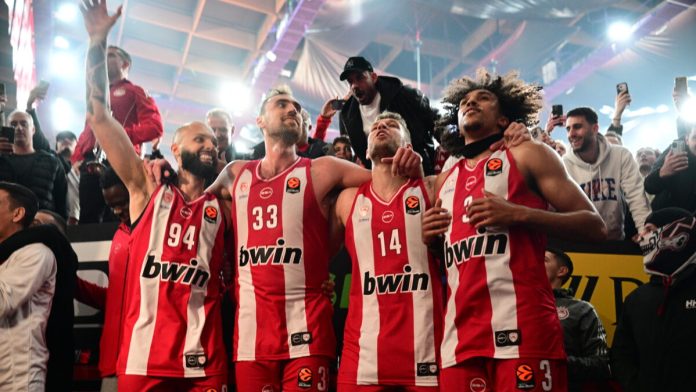 Οι παίκτες του Ολυμπιακού