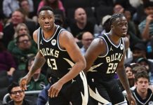 Θανάσης και Άλεξ Αντετοκούνμπο έζησαν «μαγικές» στιγμές στο Μιλγουόκι Μπακς Θανάσης και Άλεξ Αντετοκούνμπο