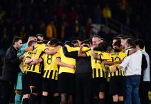 Οι παίκτες της ΑΕΚ