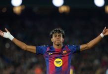 Ο Λαμίν Γιαμάλ θα παίξει στο Μουντιάλ του 2026 αλλά θα χάσει το υπόλοιπο τη σεζόν με Μπαρτσελόνα ΦΩΤΟ AP Photo