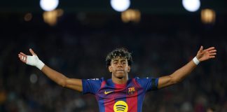 Ο Λαμίν Γιαμάλ θα παίξει στο Μουντιάλ του 2026 αλλά θα χάσει το υπόλοιπο τη σεζόν με Μπαρτσελόνα ΦΩΤΟ AP Photo