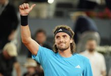 Ο Στέφανος Τσιτσιπάς κόντρα στον Ντάνι Μερίδα για μία θέση στους «16» του Madrid Open Ο Στέφανος Τσιτσιπάς