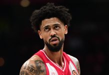 Ο Τάιλερ Ντόρσεϊ MVP της 36ης αγωνιστικής στη Euroleague Ο Τάιλερ Ντόρσεϊ