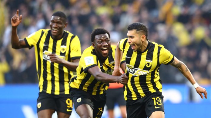 Οι παίκτες της ΑΕΚ