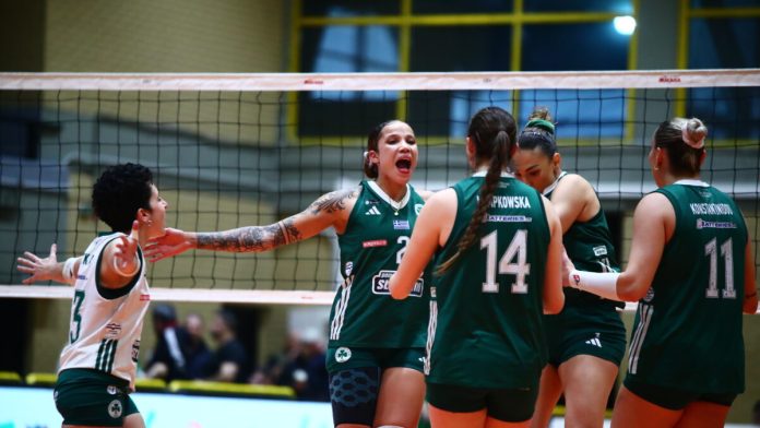 Οι βολεϊμπολίστριες του Παναθηναϊκού