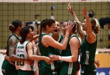 Οι πράσινες «σκούπισαν» τις αντιπάλους τους και κατέκτησαν τη Volley League γυναικών Οι αθλήτριες του Παναθηναϊκού