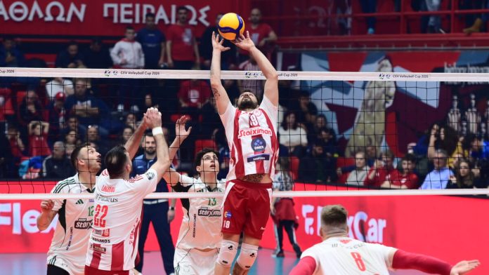 Ολυμπιακός: Αλλαγή και στην ώρα του τρίτου ημιτελικού της Volley Ολυμπιακός - Παναθηναϊκός