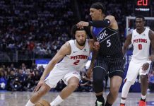 Ορλάντο Μάτζικ – Ντιτρόιτ Πίστονς 113-105: Δεύτερη νίκη για τους «μάγους» και προβάδισμα πρόκρισης κόντρα στους πρωτοπόρους της Ανατολής Κάνινγxαμ εναντίον Μπανκέρο