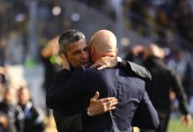 ΠΑΟΚ: Ο συγκινητικός εναγκαλισμός Νίκολιτς με Λουτσέσκου Ο Μάρκο Νίκολιτς αγκαλιάζει τον Ραζβάν Λουτσέσκου