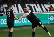 Παναθηναϊκός: Χωρίς Ζίβκοβιτς, Μεϊτέ και Κένι οι Θεσσαλονικείς στην πρεμιέρα των πλέι οφ της Super League Ο Κένι με τον Ζίβκοβιτς