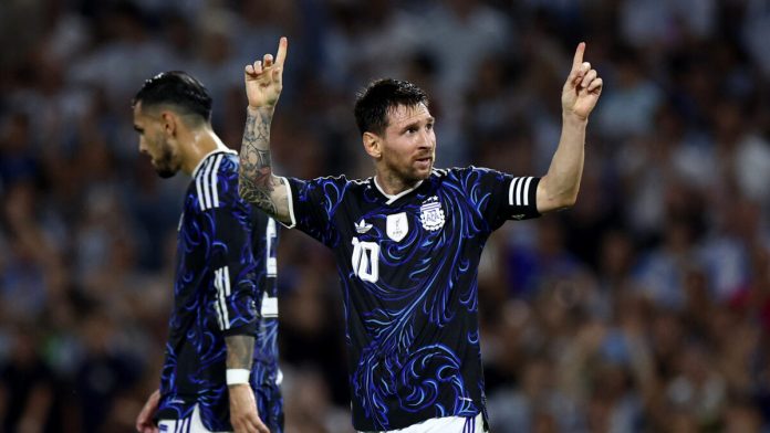 Παράσταση του Λιονέλ Μέσι στο πιθανότατα τελευταίο εντός έδρας παιχνίδι Ο Λιονέλ Μέσι