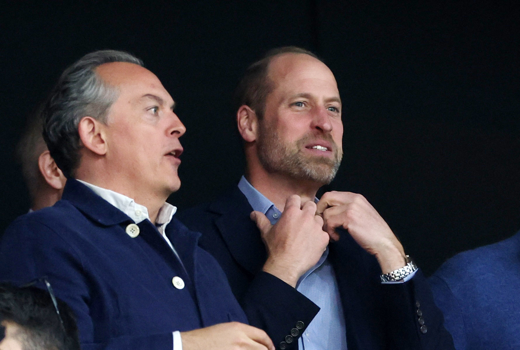 Soccer Football - UEFA Europa League - Final - SC Freiburg v Aston Villa - Besiktas Park, Istanbul, Turkey - May 20, 2026 Britain's Prince William is pictured in the stands before the match REUTERS