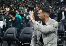 EUROLEAGUE 2025-2026 / PLAY OFF / ΠΑΟ - ΒΑΛΕΝΘΙΑ (ΜΑΡΚΟΣ ΧΟΥΖΟΥΡΗΣ / EUROKINISSI)