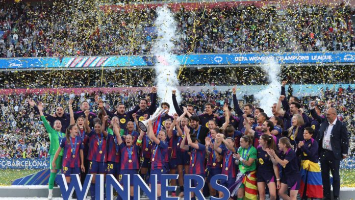 Λιόν 4-0: Κατέκτησαν το Champions League γυναικών οι «μπλαουγκράνα» Μπαρτσελόνα