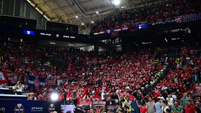 Ρεάλ Μαδρίτης: Έντονη παρουσία των ΜΑΤ στο Telekom Center Athens Τ-Center
