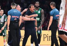 Έξαλλος ο Εργκίν Αταμάν αποβλήθηκε στο φινάλε του Ολυμπιακός Ο Αταμάν