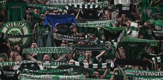 Ο Παναθηναϊκός τιμωρήθηκε από τη ΔΕΑΒ με μία αγωνιστική κεκλεισμένων των θυρών για την επόμενη σεζόν Οι οπαδοί του Παναθηναϊκού