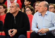 Στην προπόνηση οι Αγγελόπουλοι πριν τον τρίτο τελικό με τον Παναθηναϊκό KLODIAN LATO